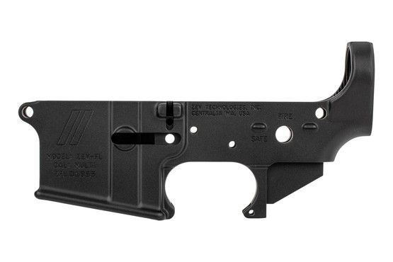 The Zev Technologies AR15 forged lower features a receiver tension screw